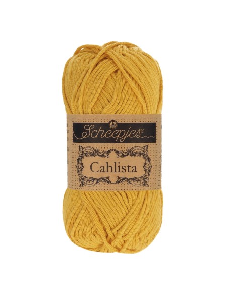 Scheepjes Cahlista Nr. 249 Saffron - nėrimo-mezgimo siūlai