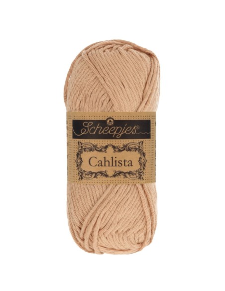 Scheepjes Cahlista Nr. 502 Camel - nėrimo-mezgimo siūlai