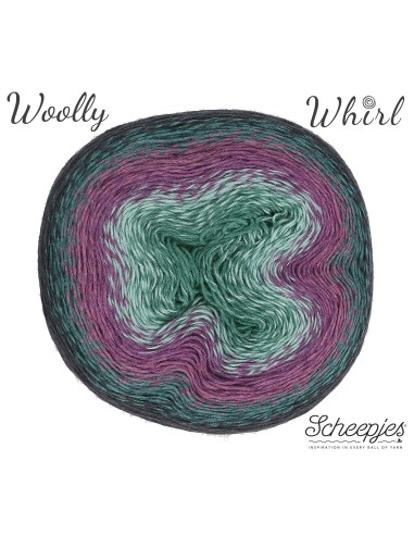 Scheepjes Woolly Whirl Nr. 472 Sugar Sizzle - nėrimo-mezgimo siūlai