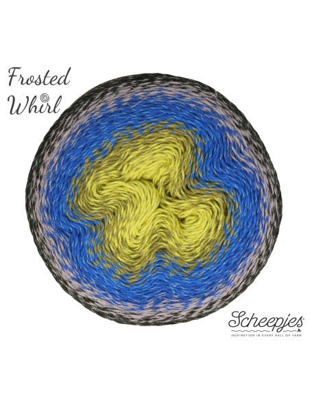 Scheepjes Frosted Whirl Nr. 321 Yummy Tummy - nėrimo-mezgimo siūlai
