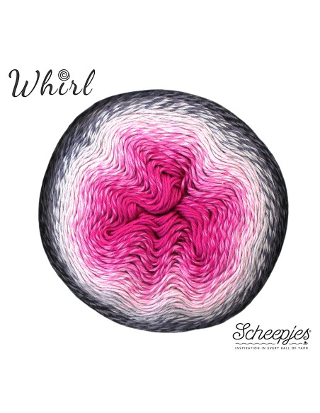 Scheepjes Whirl Nr. 788 Night Time Bubbles - Aurora Collection- nėrimo-mezgimo siūlai