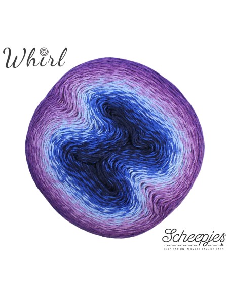 Scheepjes Whirl Nr. 783 Brambleberry -  nėrimo-mezgimo siūlai