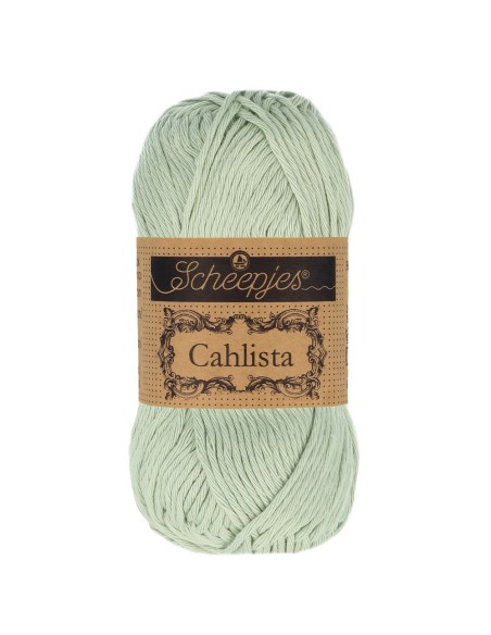 Scheepjes Cahlista Nr. 402 Silver Green - nėrimo-mezgimo siūlai