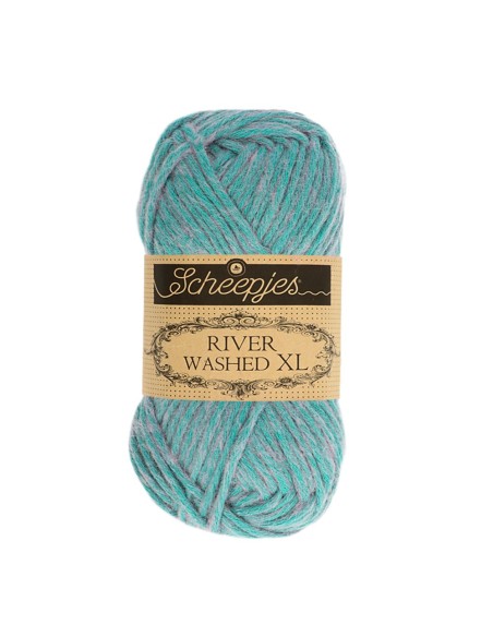 Scheepjes River Washed XL Nr. 990 Wheaton - nėrimo - mezgimo siūlai