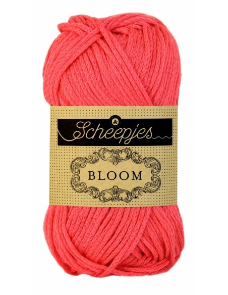 Scheepjes Bloom Nr. 408 Geranium - nėrimo-mezgimo siūlai