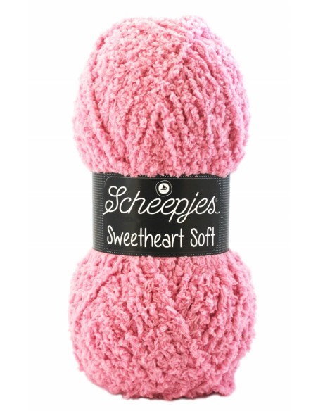 Scheepjes Sweetheart Soft Nr. 09- nėrimo - mezgimo siūlai