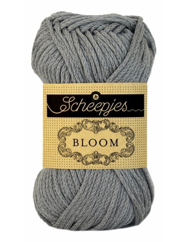 Scheepjes Bloom Nr. 421 Grey Thistle - nėrimo-mezgimo siūlai