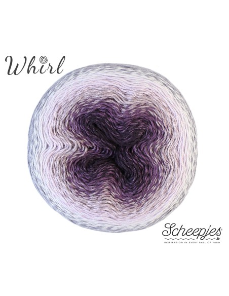 Scheepjes Whirl Nr. 758 Levenderlicious  -  nėrimo-mezgimo siūlai