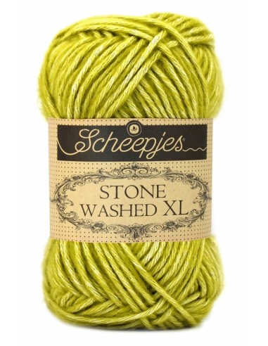 Scheepjes Stone Washed XL Nr. 852 Lemon Quartz - nėrimo - mezgimo siūlai