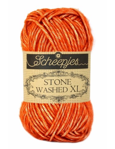Scheepjes Stone Washed XL Nr. 856 Coral - nėrimo - mezgimo siūlai