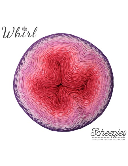 Scheepjes Whirl Nr. 778 Turkish Delight - nėrimo-mezgimo siūlai