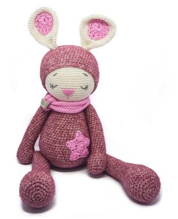 Crochet Sleeping Friend - Bunny Zoe