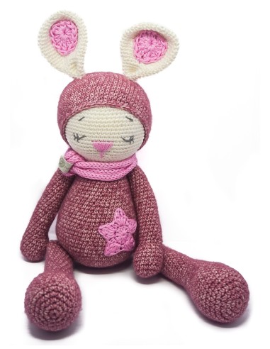 Crochet Sleeping Friend - Bunny Zoe