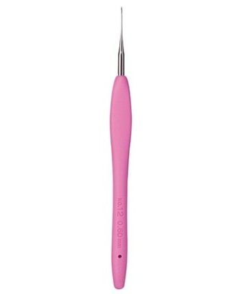 Clover Amour Crochet Hook, 5 in (13 cm), No.8 US (0.9 mm