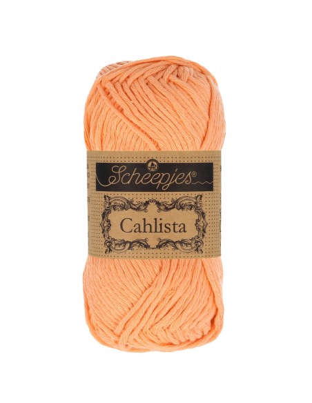 Scheepjes Cahlista Nr. 524 Apricot - nėrimo-mezgimo siūlai