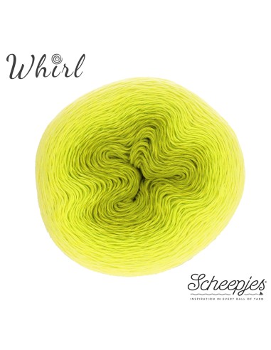 Scheepjes Whirl Ombre Nr. 563 Citrus Squeeze - nėrimo-mezgimo siūlai