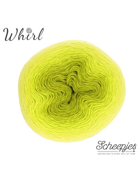 Scheepjes Whirl Ombre Nr. 563 Citrus Squeeze - nėrimo-mezgimo siūlai