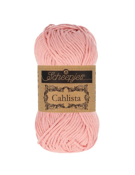 Scheepjes Cahlista Nr. 408 Old Rose - nėrimo-mezgimo siūlai