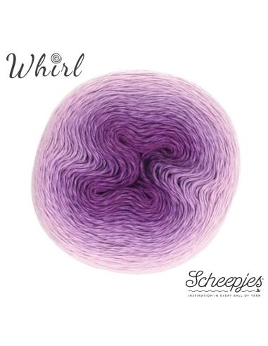 Scheepjes Whirl Ombre Nr. 558 Shrinking Violet - nėrimo-mezgimo siūlai