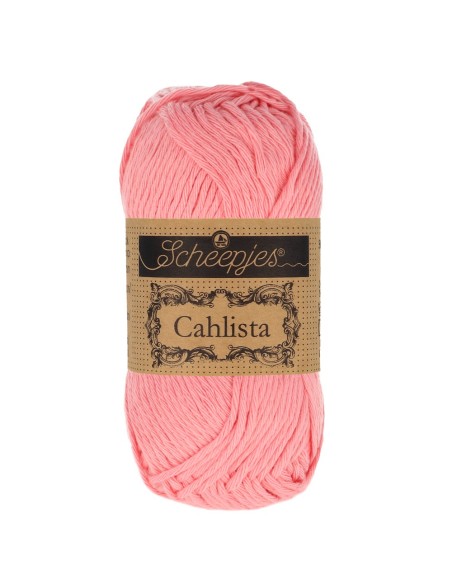 Scheepjes Cahlista Nr. 409 Soft Rose - nėrimo-mezgimo siūlai