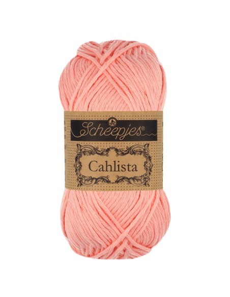 Scheepjes Cahlista Nr. 264 Light Coral - nėrimo-mezgimo siūlai