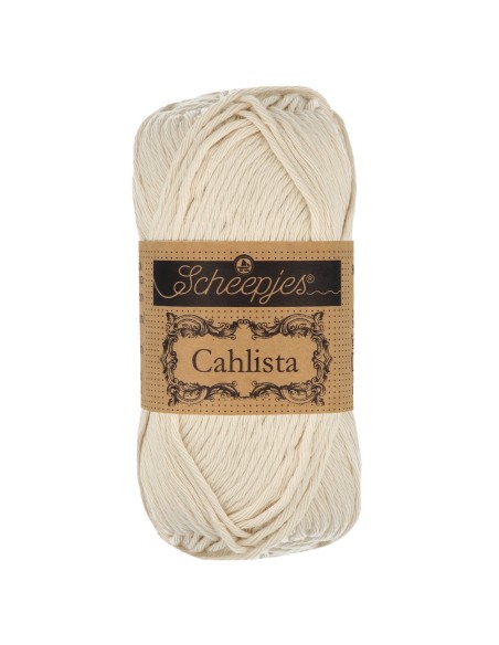 Scheepjes Cahlista Nr. 505 Linen - nėrimo-mezgimo siūlai