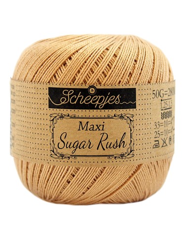 Scheepjes Maxi Sugar Rush Nr. 179 Topaz - medvilniniai nėrimo - mezgimo siūlai
