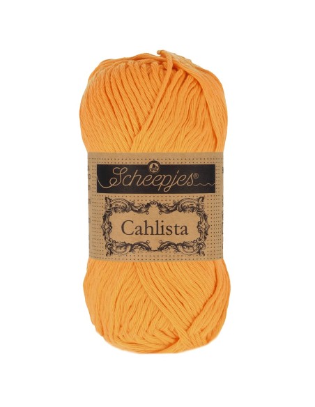 Scheepjes Cahlista Nr. 411 Sweet Orange - nėrimo-mezgimo siūlai