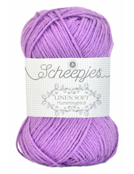 Scheepjes Linen Soft Nr. 625 - lininiai nėrimo - mezgimo siūlai