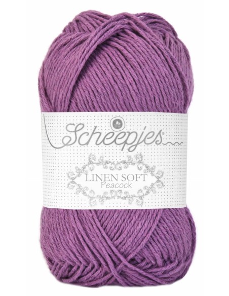 Scheepjes Linen Soft Nr. 612 - lininiai nėrimo - mezgimo siūlai