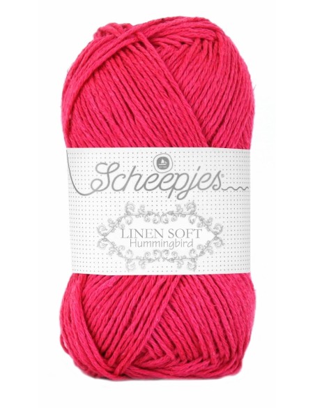Scheepjes Linen Soft Nr. 626 - lininiai nėrimo - mezgimo siūlai