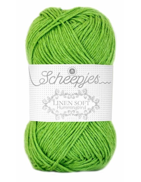 Scheepjes Linen Soft Nr. 627 - lininiai nėrimo - mezgimo siūlai