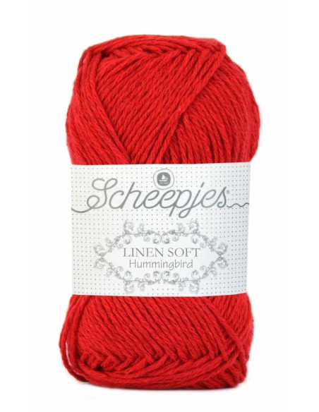 Scheepjes Linen Soft Nr. 633 - lininiai nėrimo - mezgimo siūlai