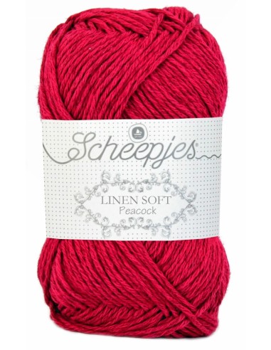 Scheepjes Linen Soft Nr. 604 - lininiai nėrimo - mezgimo siūlai