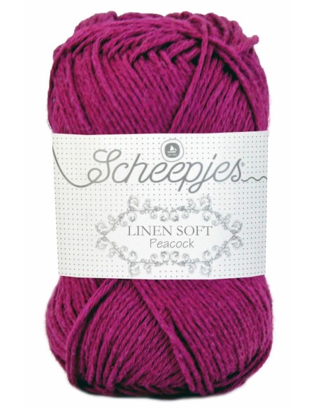 Scheepjes Linen Soft Nr. 603 - lininiai nėrimo - mezgimo siūlai