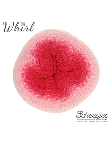 Scheepjes Whirl Ombre Nr. 552 Pink to Wink - nėrimo-mezgimo siūlai