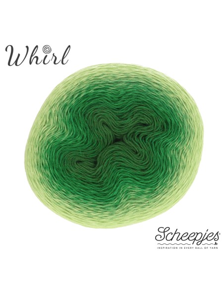 Scheepjes Whirl Ombre Nr. 561 Sippy Sage - nėrimo-mezgimo siūlai