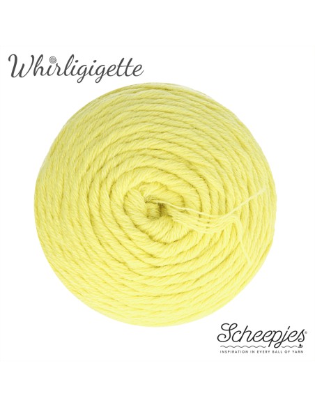 Scheepjes Whirligigette Nr. 254 Ochre  -  nėrimo - mezgimo siūlai