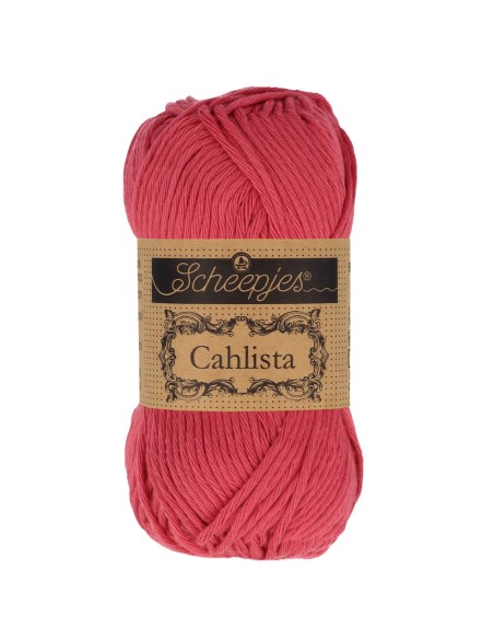 Scheepjes Cahlista Nr. 258 Rosewood - nėrimo-mezgimo siūlai