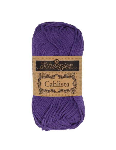 Scheepjes Cahlista Nr. 521 Deep Violet - nėrimo-mezgimo siūlai