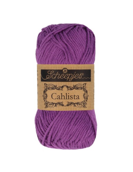 Scheepjes Cahlista Nr. 282 Ultra Violet - nėrimo-mezgimo siūlai