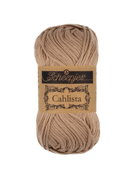 Scheepjes Cahlista Nr. 506 Caramel - nėrimo-mezgimo siūlai