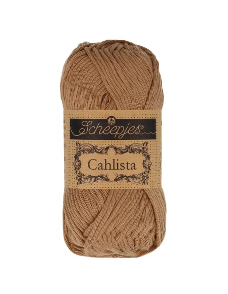 Scheepjes Cahlista Nr. 503 Hazelnut - nėrimo-mezgimo siūlai
