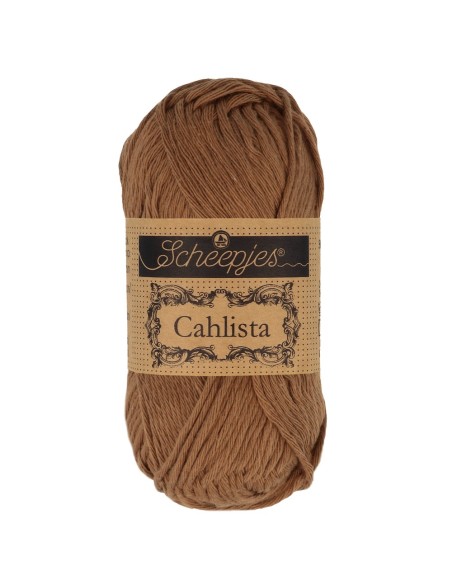 Scheepjes Cahlista Nr. 157 Root Beer - nėrimo-mezgimo siūlai