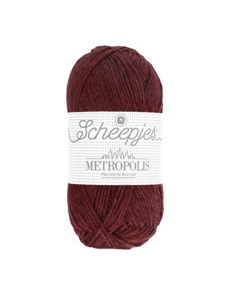 Scheepjes Metropolis Nr. 041 Rabat - merino vilnos nėrimo - mezgimo siūlai