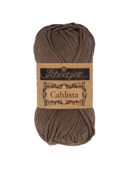 Scheepjes Cahlista Nr. 507 Chocolate - nėrimo-mezgimo siūlai