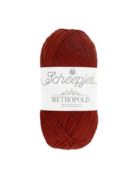 Scheepjes Metropolis Nr. 064 Kraków - merino vilnos nėrimo - mezgimo siūlai