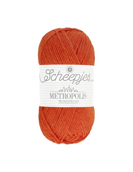 Scheepjes Metropolis Nr. 074 Tripoli - merino vilnos nėrimo - mezgimo siūlai