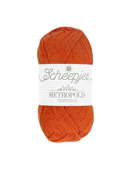 Scheepjes Metropolis Nr. 076 Sevilla - merino vilnos nėrimo - mezgimo siūlai