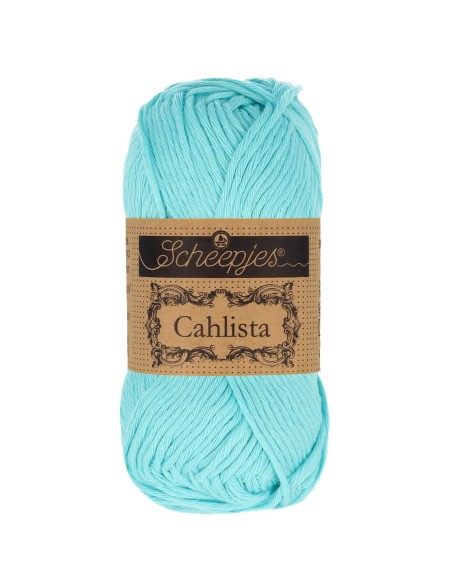 Scheepjes Cahlista Nr. 397 Cyan - nėrimo-mezgimo siūlai
